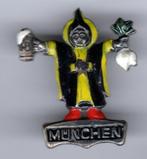 BROCHE WAPEN MÜNCHEN MONNIK MET KROES BIER OKTOBERFEST (A6), Verzamelen, Speldjes, Pins en Buttons, Verzenden, Zo goed als nieuw