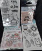 4 pakjes Stempels, Ophalen of Verzenden