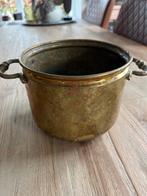 Antieke Koperen Pot met Handvatten, Antiek en Kunst, Antiek | Koper en Brons, Ophalen of Verzenden, Koper