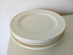 Royal Boch Classic Ivory 7 dinerborden 28 en 27 cm., Ophalen of Verzenden, Zo goed als nieuw, Bord(en), Overige stijlen