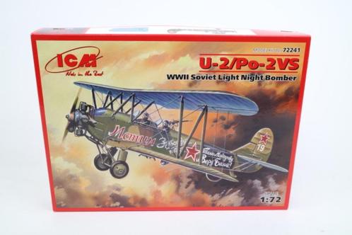 1:72  U-2/Po-2VS WWII Soviet Light Night Bomber - ICM, Hobby en Vrije tijd, Modelbouw | Vliegtuigen en Helikopters, Nieuw, Vliegtuig