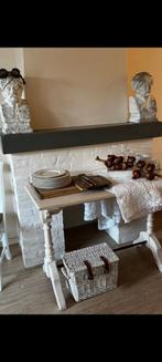 Prachtige sidetable, Ophalen of Verzenden, Zo goed als nieuw, 25 tot 50 cm, Rechthoekig