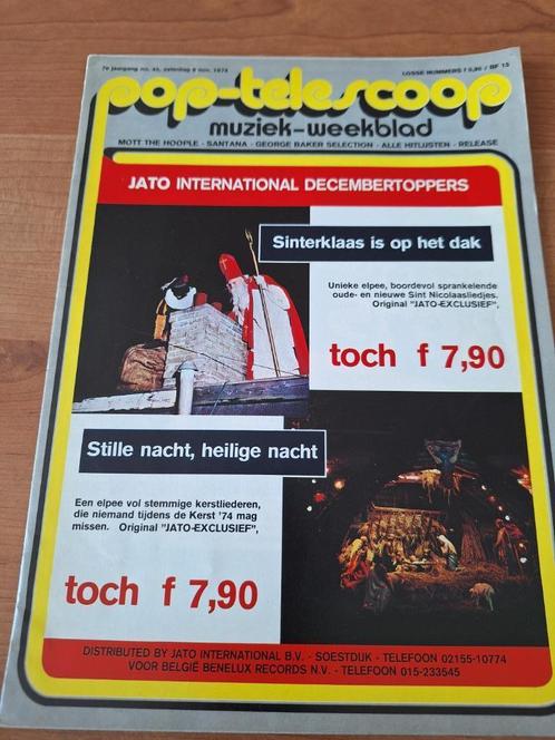 Pop Telescoop 1974 Sinterklaas Lester & Denwoos C. Jerome, Verzamelen, Tijdschriften, Kranten en Knipsels, Tijdschrift, Buitenland