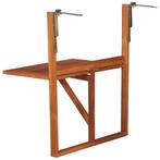 Balkontafel hangend 64,5x44x80 cm, Ophalen of Verzenden, Nieuw