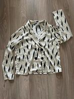 Beige/zwarte blouse ASOS maat 38, Kleding | Dames, Tops, Maat 38/40 (M), Verzenden, Beige, Zo goed als nieuw