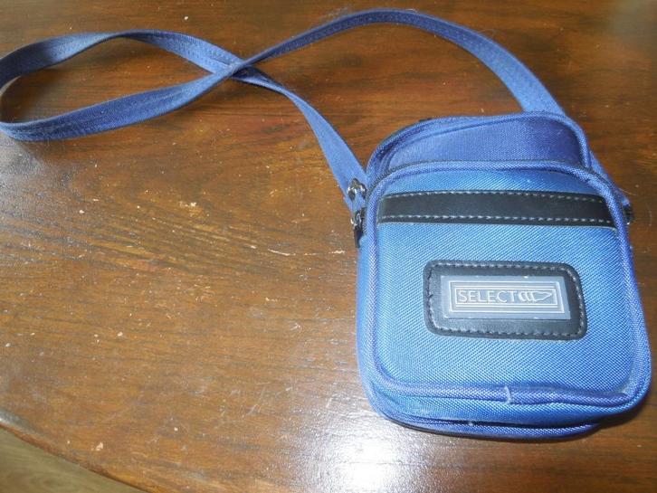 Kleine tas, Sieraden, Tassen en Uiterlijk, Tassen | Schoudertassen, Zo goed als nieuw, Overige merken, Blauw, Ophalen of Verzenden