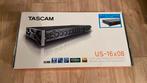 Tascam US-16X08 (Nieuwstaat), Ophalen of Verzenden, Zo goed als nieuw, Audio