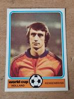 Monty WK 1978 voetbalplaatje Rob Rensenbrink panini like, Ophalen of Verzenden, Zo goed als nieuw, Sticker