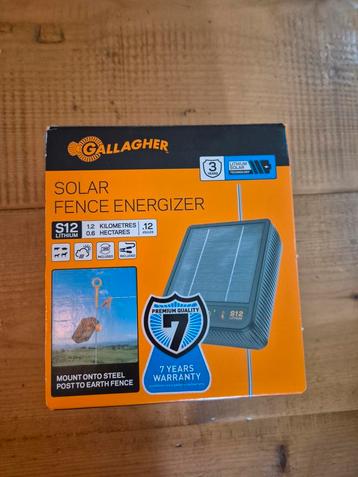 Nieuw Gallagher Solar Fence schrikdraad apparaat beschikbaar voor biedingen