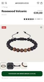 Nieuwe Woodwatch armband heren, Sieraden, Tassen en Uiterlijk, Ophalen, Nieuw, Bruin, Hout