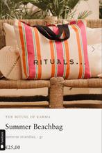 Rituals Beach Bag strandtas 🌴🐚☀️😎 Nieuw!, Ophalen of Verzenden, Nieuw, Zonnebrand of After Sun