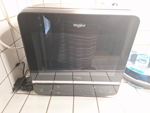 Whirlpool MAX 49 magnetron/oven, crisp - zgan, Witgoed en Apparatuur, Magnetrons, Zo goed als nieuw, Vrijstaand, 45 tot 60 cm
