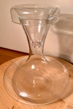 Stijlvolle glazen decanter set met beluchter, Ophalen, Nieuw, Overige gebieden, Overige typen