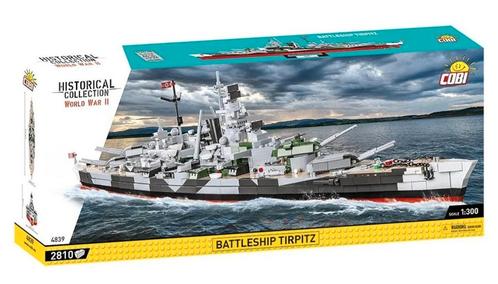3 Cobi 1:300 schaal Battleships,  Yamato, Iowa, Tirpitz., Hobby en Vrije tijd, Modelbouw | Boten en Schepen, Zo goed als nieuw
