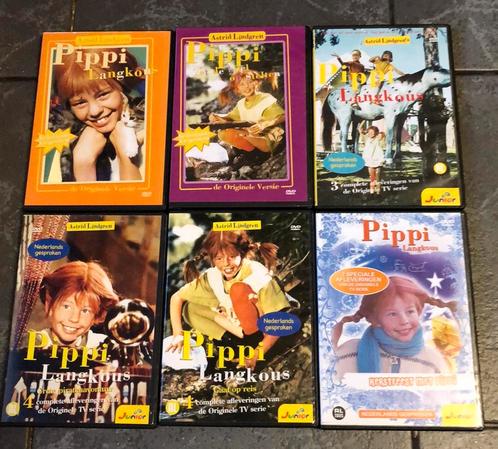 Pippi langkous dvd’s de complete reeks zgan, Cd's en Dvd's, Dvd's | Kinderen en Jeugd, Zo goed als nieuw, Film, Avontuur, Boxset