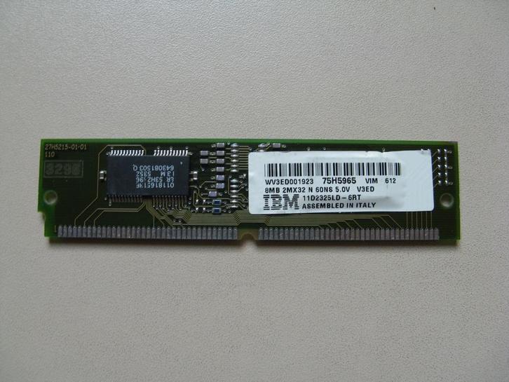 72-pens SIMM RAM-geheugen 8MB voor 486-PC (2 van 6), Computers en Software, RAM geheugen, Gebruikt, Desktop, 1 GB of minder, Ophalen of Verzenden