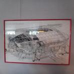 Tekening Amsterdam Arena., Ophalen, Zo goed als nieuw, Tekening