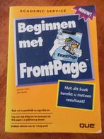 Beginnen met FrontPage, Boeken, Informatica en Computer, Fulton/Gertler, Ophalen of Verzenden, Zo goed als nieuw, Internet of Webdesign