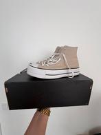 Converse hoge sneakers grijs / beige maat 39, Ophalen of Verzenden, Zo goed als nieuw, Beige, Sneakers of Gympen