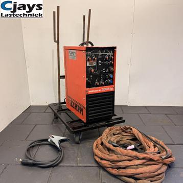 Kemppi Minarc 300 Tig DC Staal RVS Lasapparaat Lasmachine beschikbaar voor biedingen