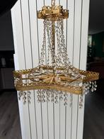 Incomplete kroonluchter voor hobbyist of onderdelen, Ophalen of Verzenden, Gebruikt, Glas