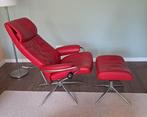 Stressless relaxstoel met voetenbank, Ophalen, Zo goed als nieuw, Leer