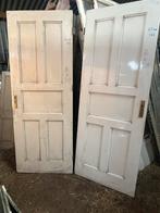 Oude binnendeuren.. Klampdeuren.Bedstee deuren .paneeldeur, Gebruikt, 80 tot 100 cm, Binnendeur, Ophalen of Verzenden