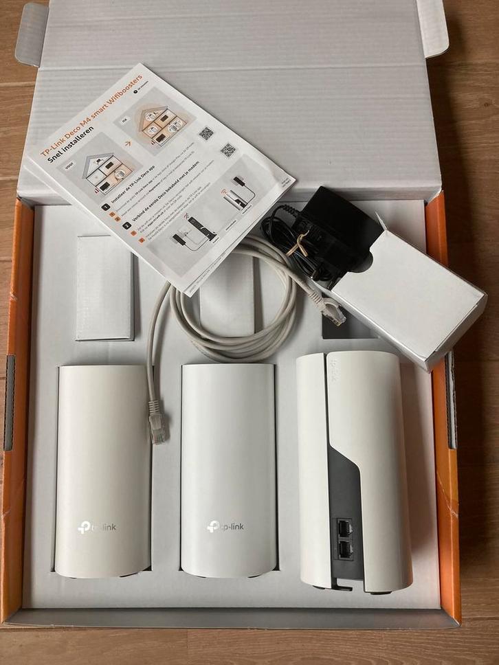 TP LINK M4 SMART WIFI BOOSTERS. NIEUW IN DOOS, Computers en Software, WiFi-versterkers, Zo goed als nieuw, Ophalen of Verzenden