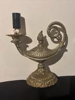 Vintage messing Aladdin Lamp Tafellamp bureaulamp, Ophalen of Verzenden
