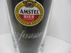 Amstel bierglas met de naam Jannes ... van der Wal, Verzamelen, Ophalen of Verzenden, Zo goed als nieuw, Gebruiksvoorwerp