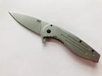 SOG Aegis FLK 14-41-02-42 zakmes EDC Stonewash Zilver, Caravans en Kamperen, Kampeergereedschap, Vintageknives.nl, Nieuw, Ophalen of Verzenden