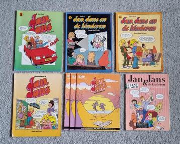 Jan Jans en de kinderen, stripboeken, allerlei zie foto`s. beschikbaar voor biedingen