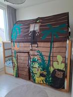 Bedtent JUNGLE voor Kura bed IKEA, Kinderen en Baby's, Ophalen of Verzenden, Zo goed als nieuw, 180 cm of meer, 85 tot 100 cm