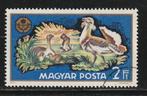 Hongarije 1970 - Jachtscenes - Gansen, Ophalen of Verzenden, Gestempeld