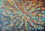 Valera- Kleurrijke abstract- Handgeschilderd- Uniek- XXL, Ophalen of Verzenden