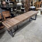 Eetkamerbank Maxime Teakhout 160 cm van Woood, Ophalen