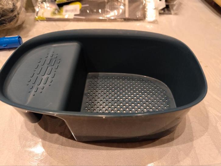 bakje voor gootsteen met afdruipgedeelte, Huis en Inrichting, Keuken | Keukenbenodigdheden, Gebruikt, Ophalen of Verzenden