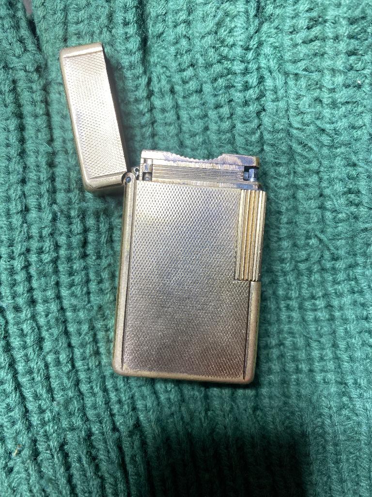 S.T. Dupont Ligne 1 Aansteker 20µ  Voor Onderdelen / Revisie, Verzamelen, Rookartikelen, Aanstekers en Luciferdoosjes, Ophalen of Verzenden