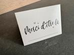 Bedank kaartjes bruiloft/ feest / kadotjes, Hobby en Vrije tijd, Feestartikelen, Ophalen, Nieuw, Versiering, Geboorte of Huwelijk
