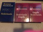 Koenen Nederlands woordenboek Wolters Engels woordenboek, Ophalen of Verzenden, Zo goed als nieuw, Koenen of Wolters, Engels