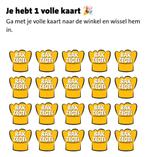 JUMBO bakzegels - digitale spaarkaarten, Jumbo, Ophalen of Verzenden