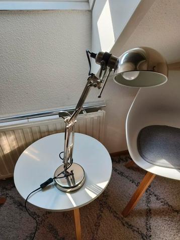 ikea forsa chroom kleurige bureaulamp beschikbaar voor biedingen