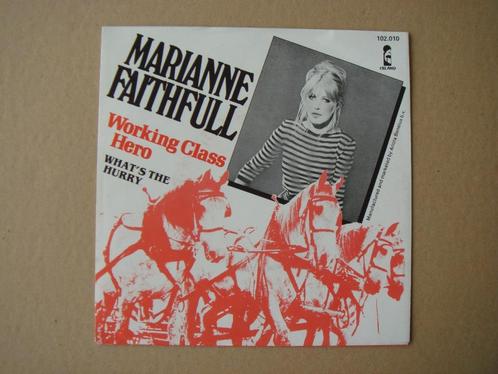 Marianne Faithfull Working Class Hero 7" Vinyl - John Lennon, Cd's en Dvd's, Vinyl Singles, Single, Pop, 7 inch, Ophalen of Verzenden