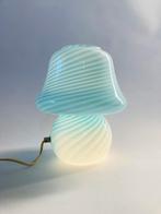 Vintage murano vetri mushroomlamp, Ophalen of Verzenden, Zo goed als nieuw, Glas, Vintage hollywoodregency midcentury