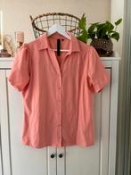 Je M’appelle travelstof blouse maat S, Kleding | Dames, Oranje, Ophalen of Verzenden, Zo goed als nieuw, Maat 36 (S)