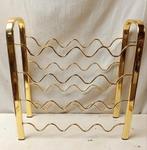 Goud Kleur Wijnrek, Ophalen of Verzenden, Zo goed als nieuw, Metaal, Minder dan 50 cm