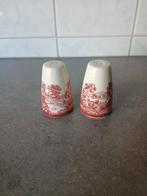peper en zoutstel engels rood, Antiek en Kunst, Antiek | Servies los, Ophalen of Verzenden