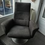 Draaibare Relaxfauteuil - Verstelbaar, Huis en Inrichting, Fauteuils, Ophalen, Gebruikt, 75 tot 100 cm, Metaal