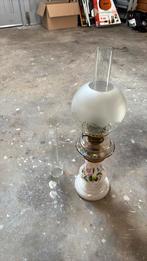 Staande olielamp met reserveglas, Ophalen