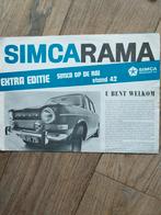Simcarama extra Rai editie brochure 1969, Boeken, Auto's | Folders en Tijdschriften, Overige merken, Ophalen of Verzenden, Zo goed als nieuw